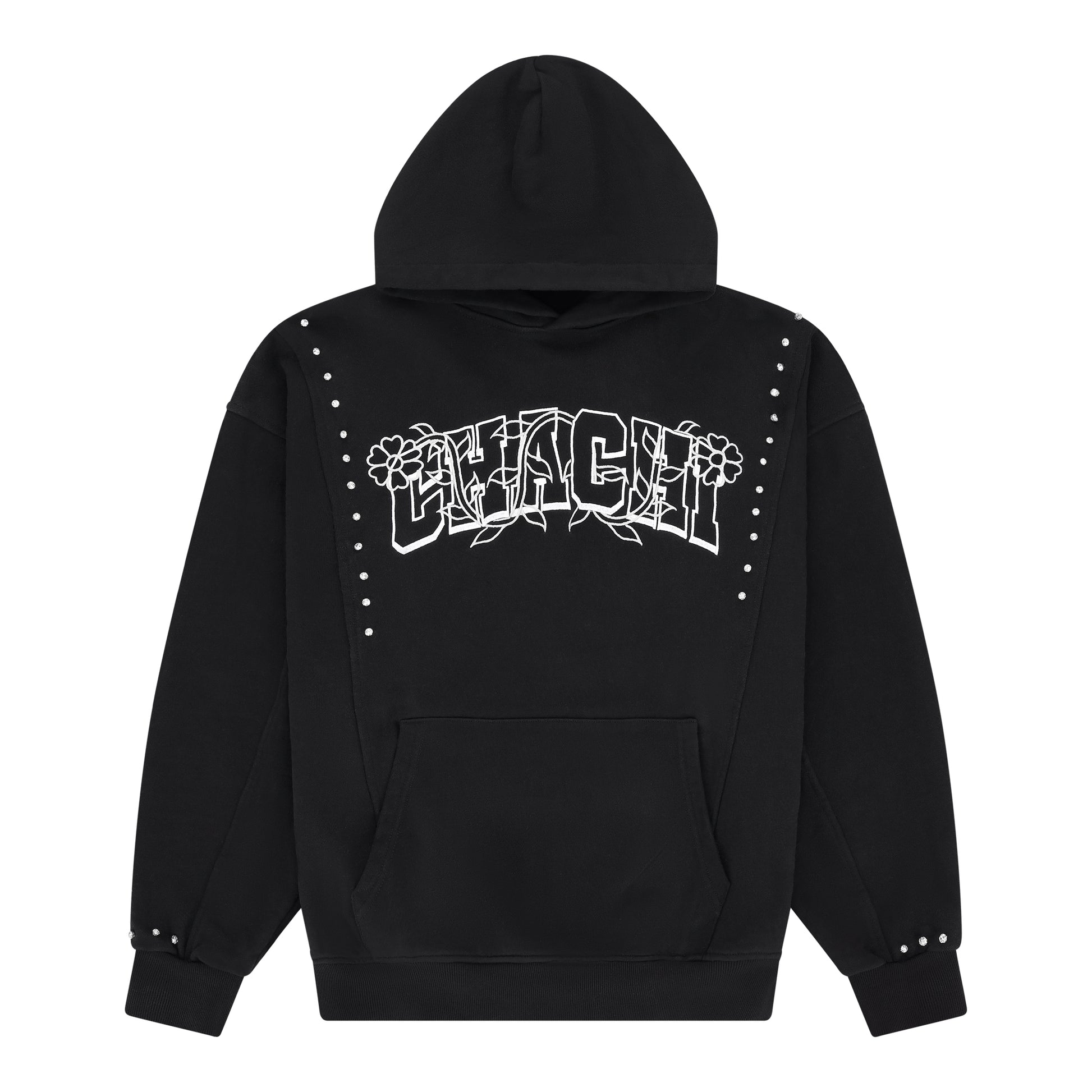 CHACHI SIGNATURE HOODIE - BLACK